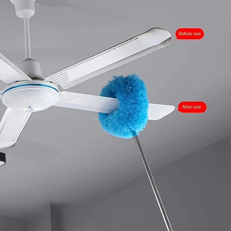 1PC Microfiber Ceiling Fan Dus - Gardening Tools Long Handle review and price