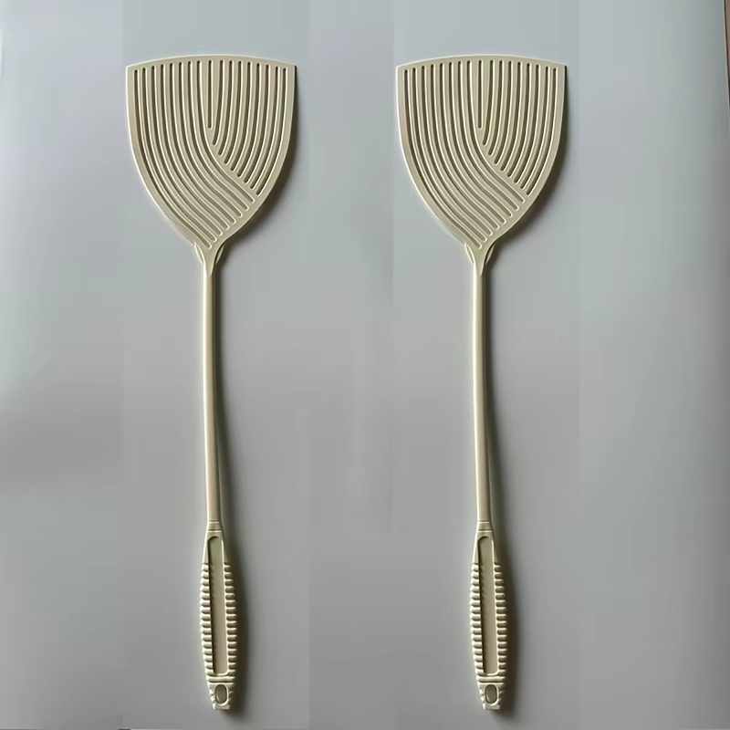 2pcs Striped Plastic Fly Swatt - Gardening Tools Long Handle review and price
