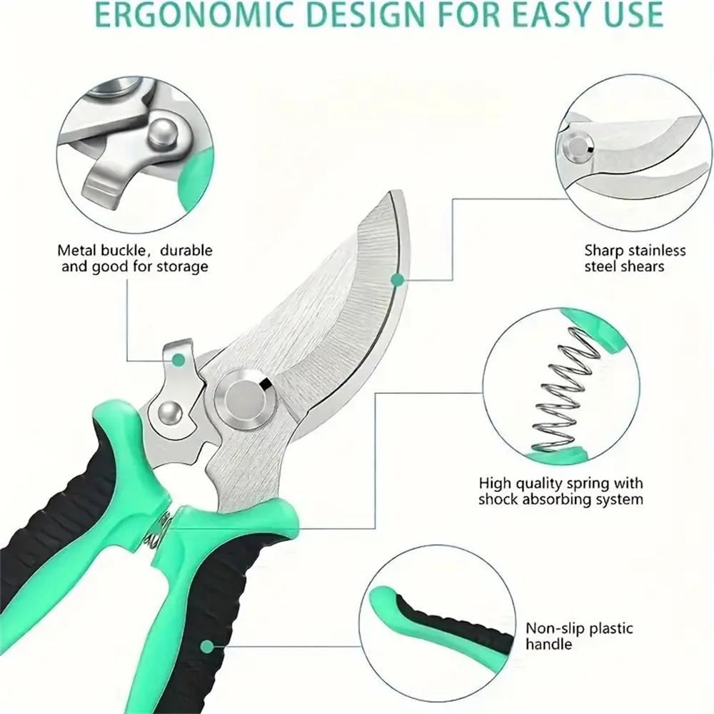 Bypass Pruner Stainless Steel  - Gardening Tools Scissors review and price