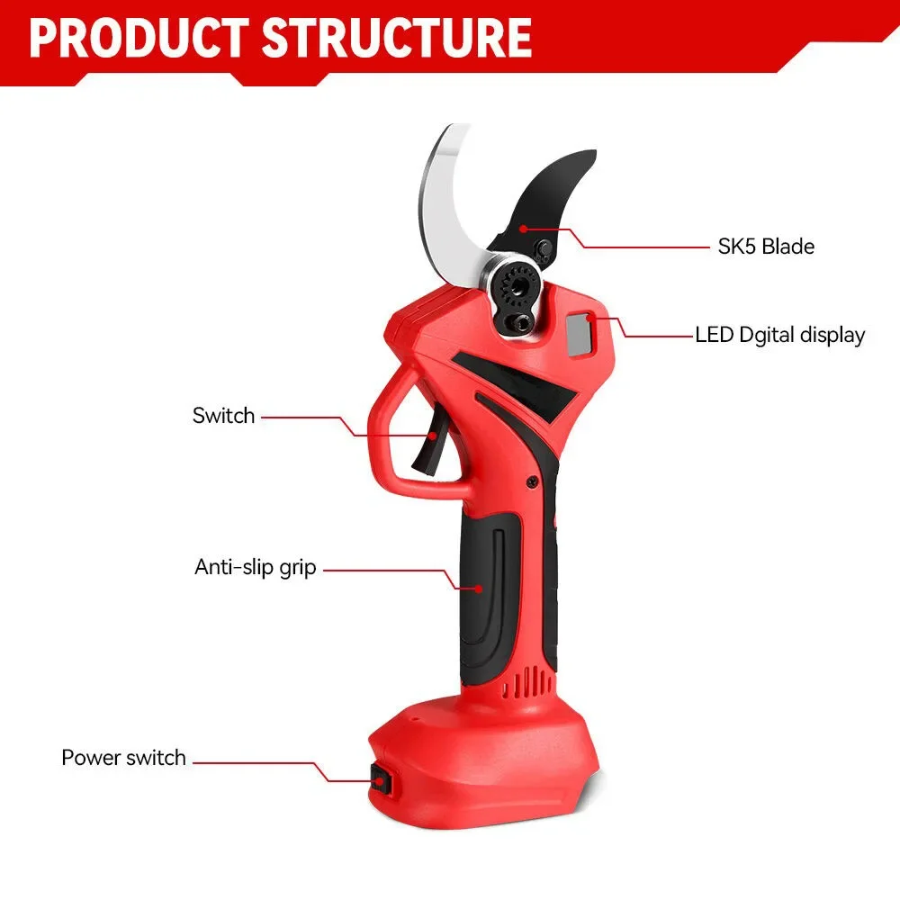 55mm Brushless Electric Scisso - Gardening Tools Scissors review and price